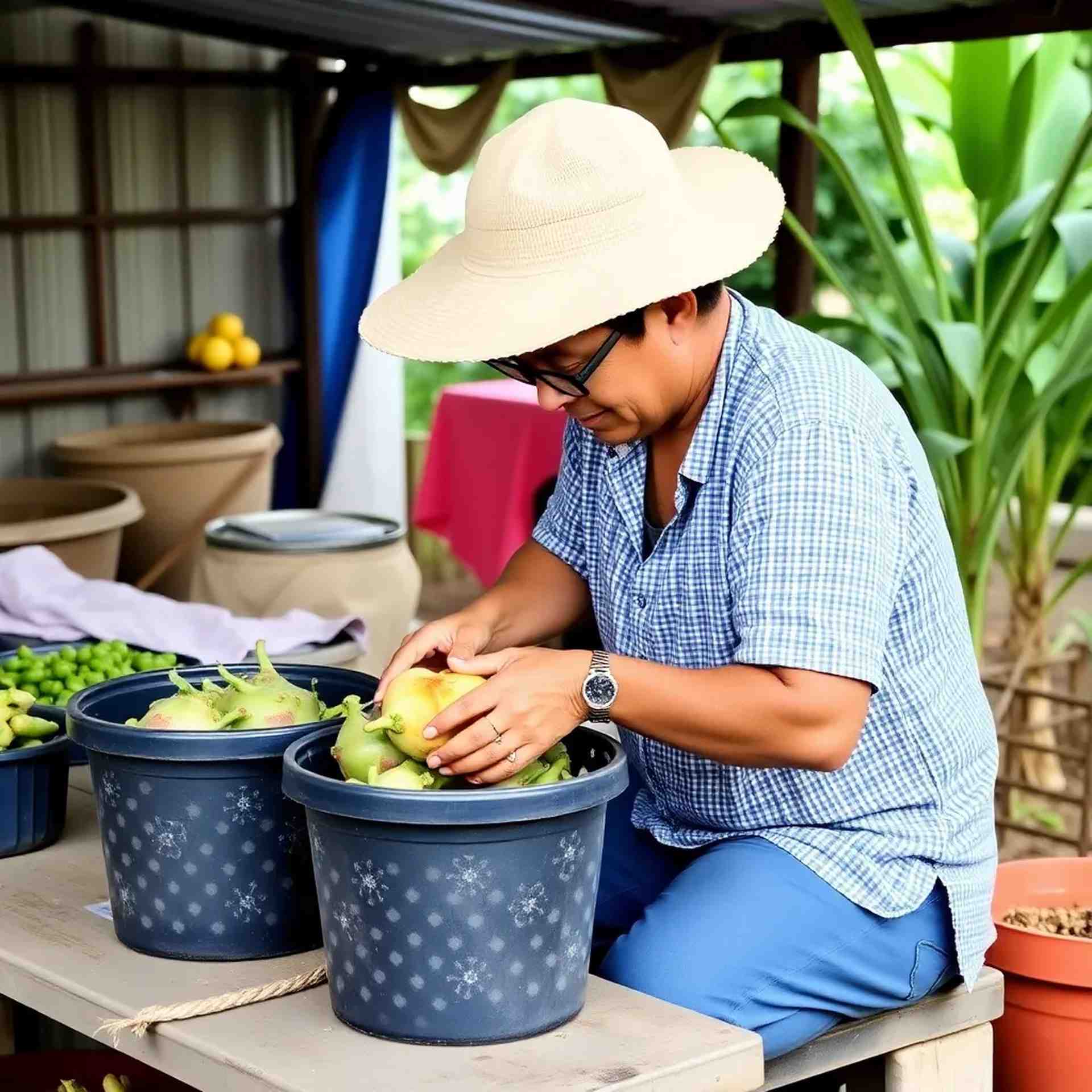 Dragon Fruit Harvest Crates
